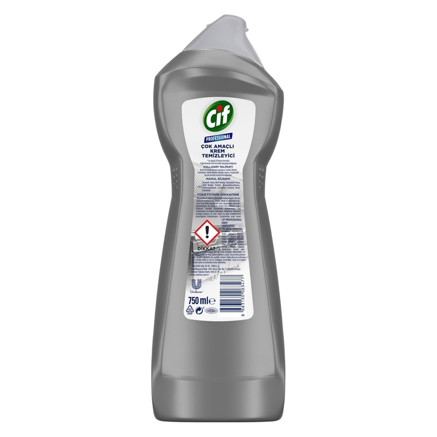Cif Profesyonel Çok Amaçlı Krem Temizleyici 750 mL