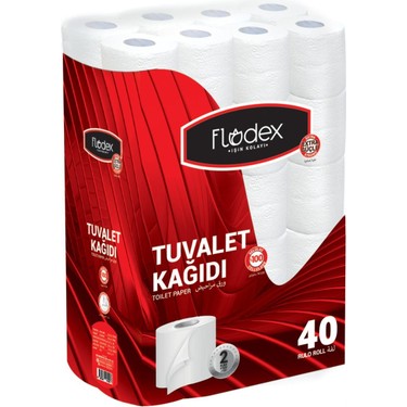 Flodex 2 Katlı Tuvalet Kağıdı 40'lı