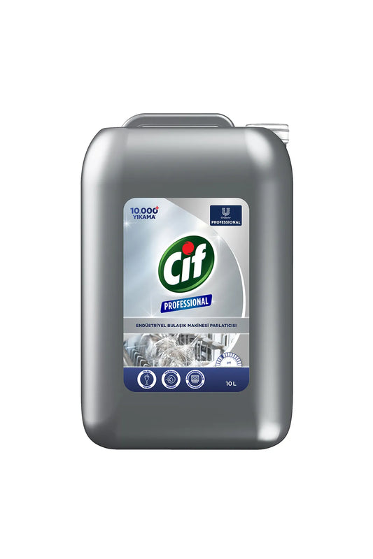 Cif Profesyonel Endüstriyel Bulaşık Makinesi Parlatıcısı 10 L
