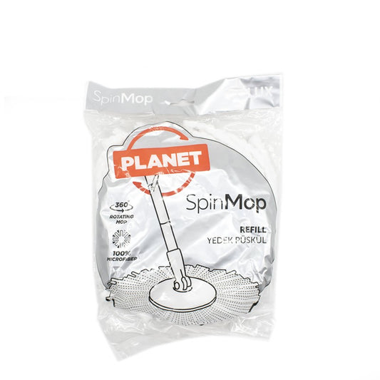 Planet Spin Mop Yuvarlak Yedek Püskül